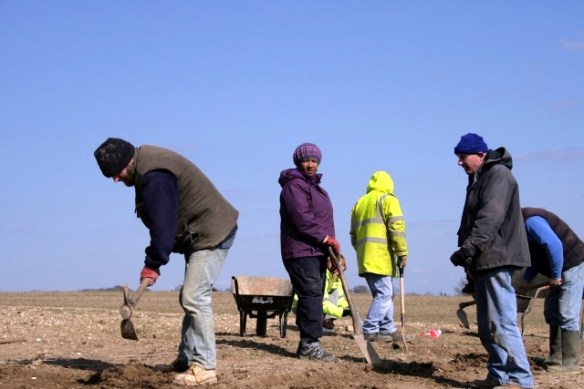 Cold archaeologists