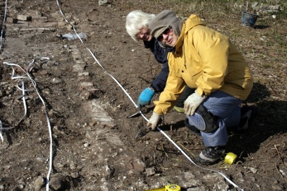 Volunteers posing for camera!