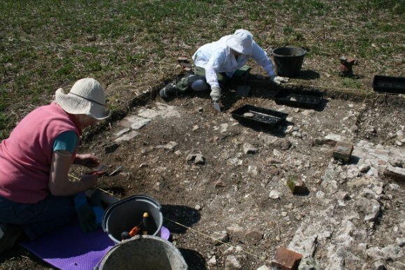 Excavating the 'lean-to conservatory'