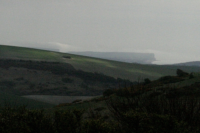 View to SE towards Seaford Head and Cuckmere Haven