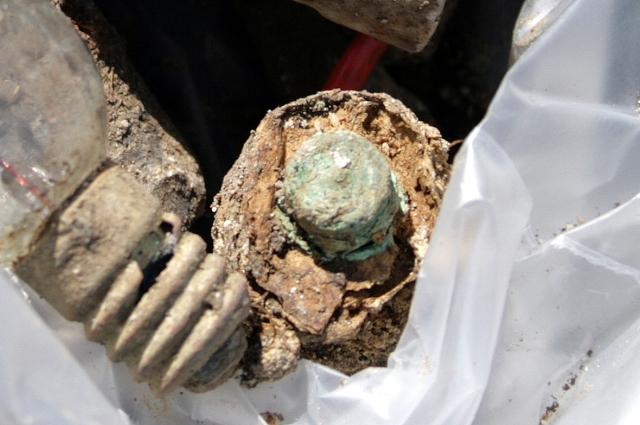 Electrode, and other finds