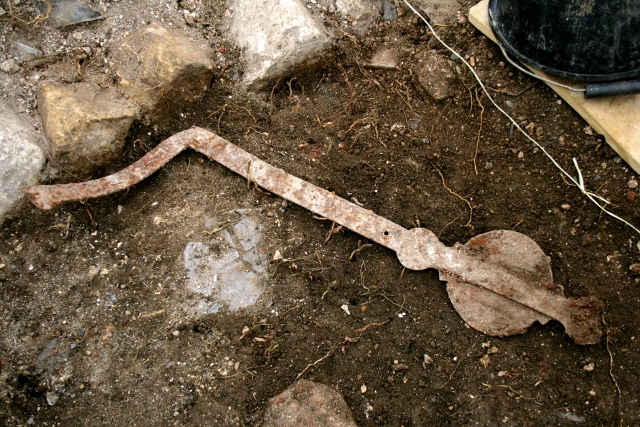 Unusual iron object