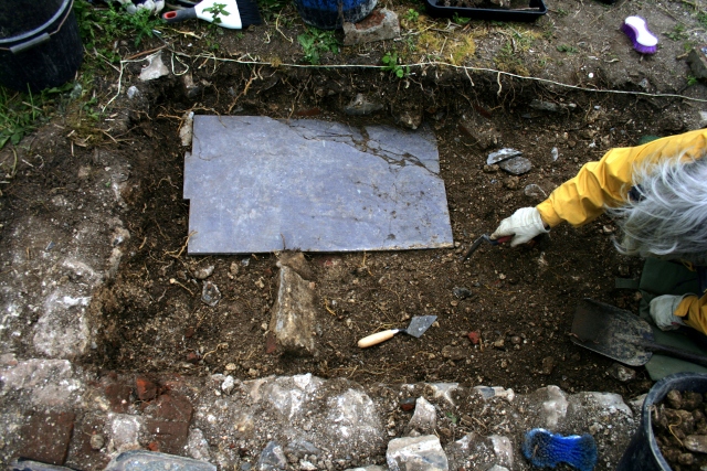 Large slab of slate