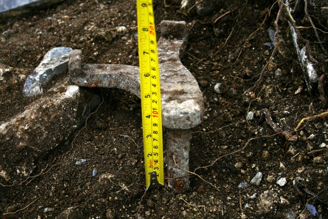 Heavy duty iron hinge