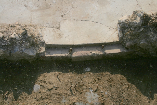 'Bucket door' of outside toilet