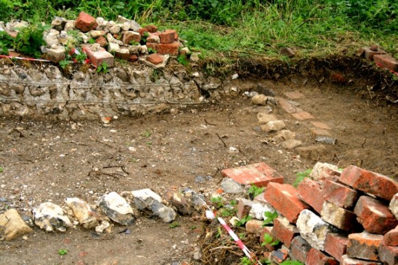 View NNE from near front door towards front garden gate