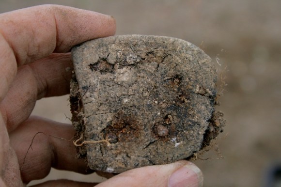 Heel of child's boot or shoe