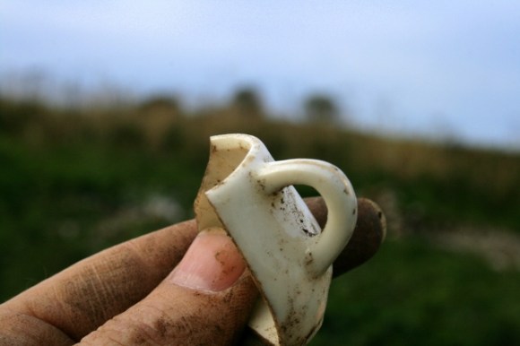 Porcelain doll's cup