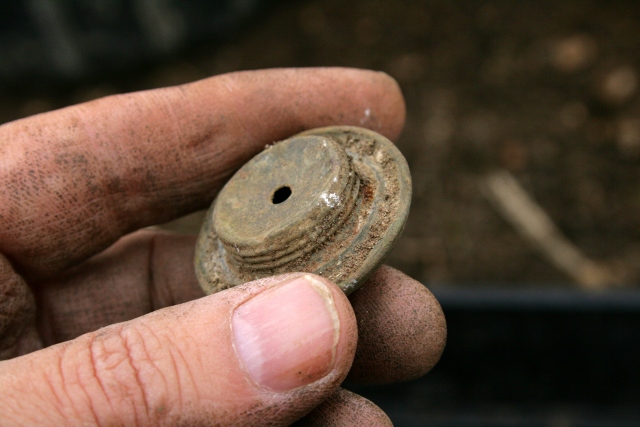 A find from S of cottage extension