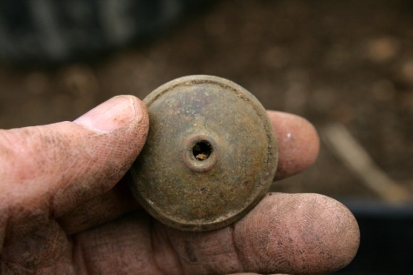 A find from S of cottage extension