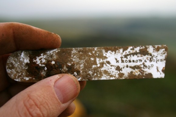 Rustless (stainless) steel desert knife by H. Hobson & Sons, Sheffield