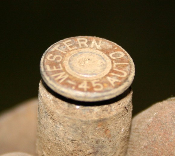 Western Cartridge Corporation .45 Automatic Colt Pistol cartidge 