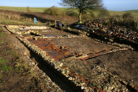 Looking NE at Newmarket Farm Cottage