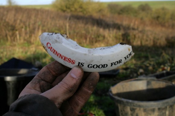 'Guiness is good for you' ashtray