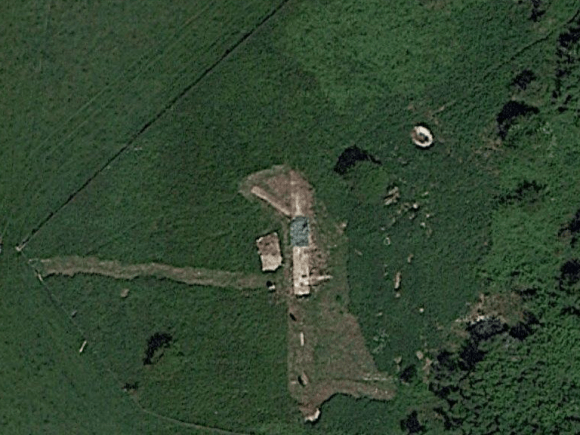 Google Satellite Image of Newmarket Farm Dig; 6th June 2013