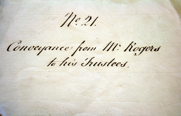 Cover of 1825 Trustee Document