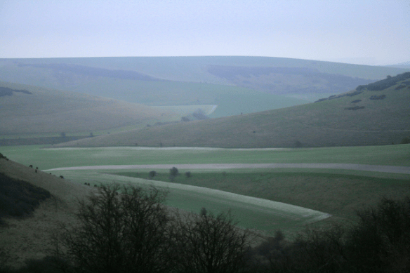 Looking SE from Newmarket Farm