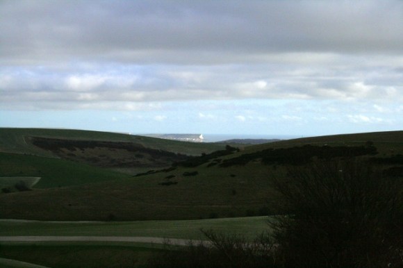 Looking SE towards Seaford Head