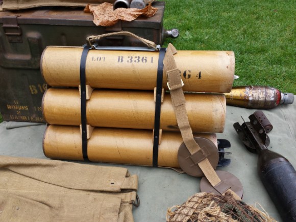 Replica 3" Mortar Carrying Case