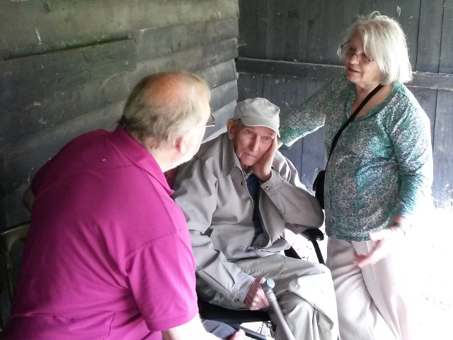 My parents with Mr Edwards