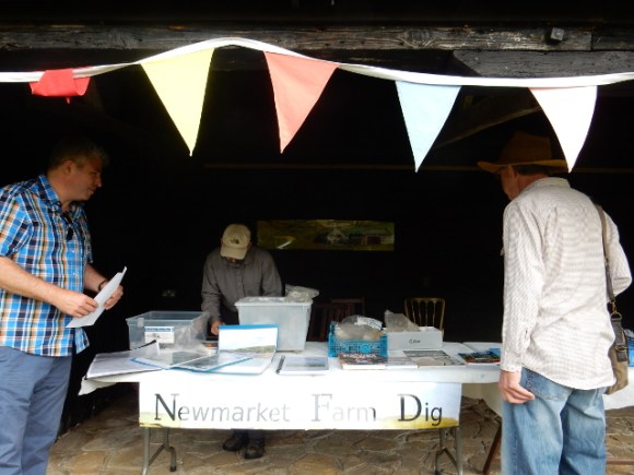 Newmarket Farm Dig Stall, Michelham Priory WW2