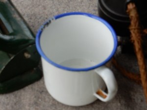 Army Issue Enamel Cup