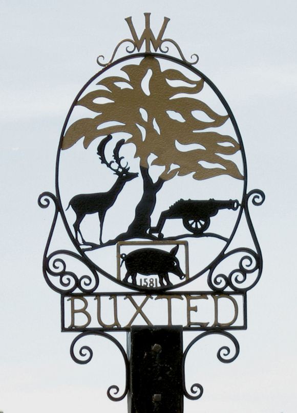 Buxted village sign